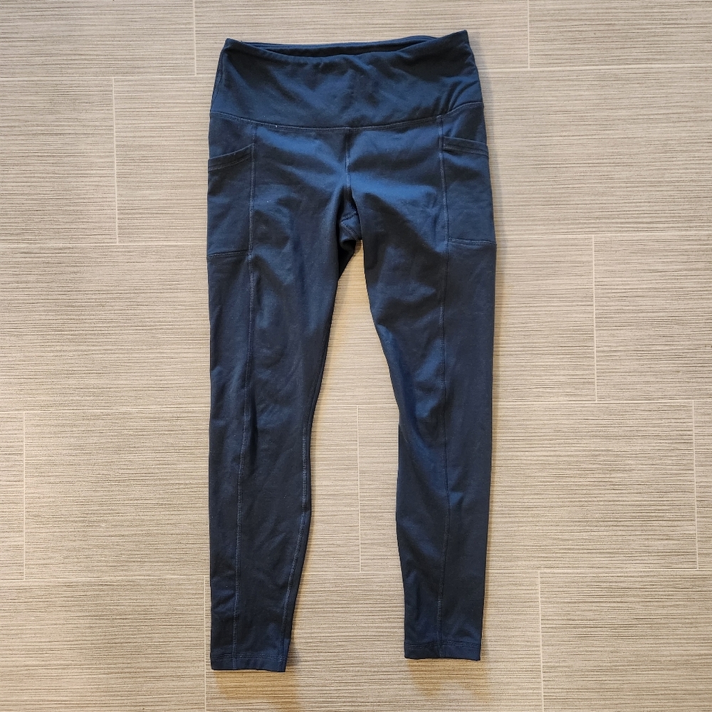 90 degree by reflex high waisted fleece lined leggings M